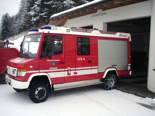 Seitenansicht des LFB-A der Feuerwehr Oberdrum