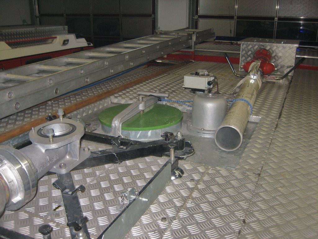 TLF-A - Dachanischt mit abgebautem Wasserwerfer
